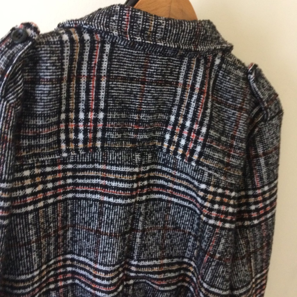 Eisenhower plaid tweed cropped fit jacket - Picture 5 of 8